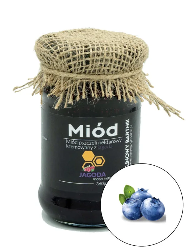 ZESTAW Prezentowy 4x Miody z herbatą i pyłkiem pszczelim + gratis