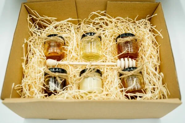 ZESTAW Prezentowy - 6x pysznych miodów 50g