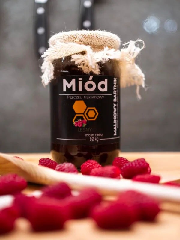 Miód Leśny - 1KG 1000G - Świeży zbiór Czerwiec 2025 - obrazek 2