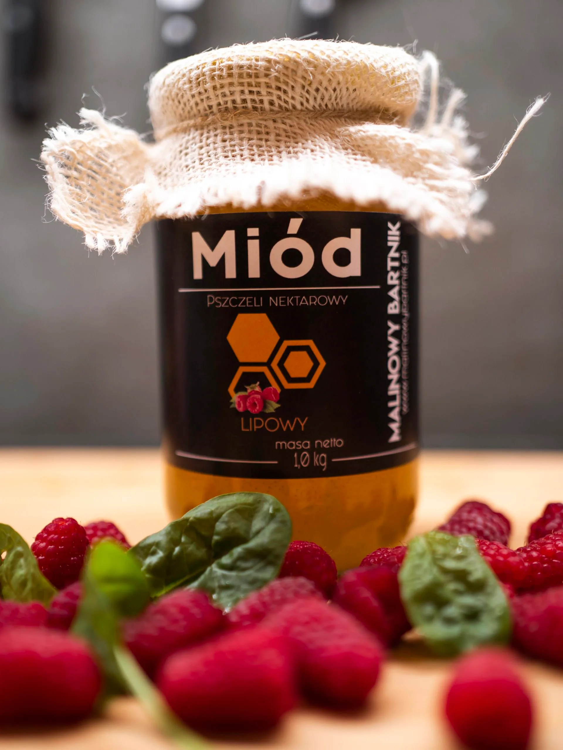 Miód Lipowy - 1KG 1000G - Zbiór Lipiec 2025 - obrazek 2