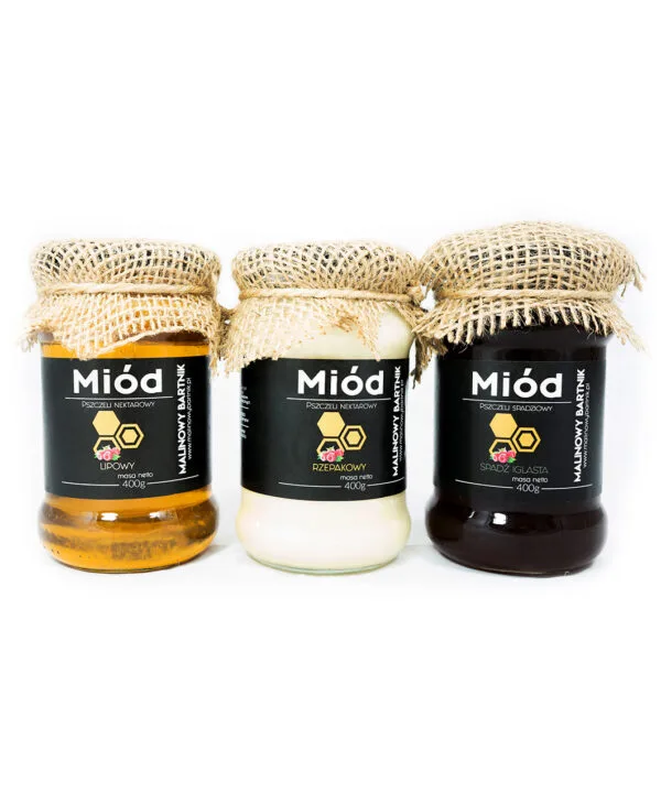 Zestaw - Lipa, Rzepak, Spadź Iglasta