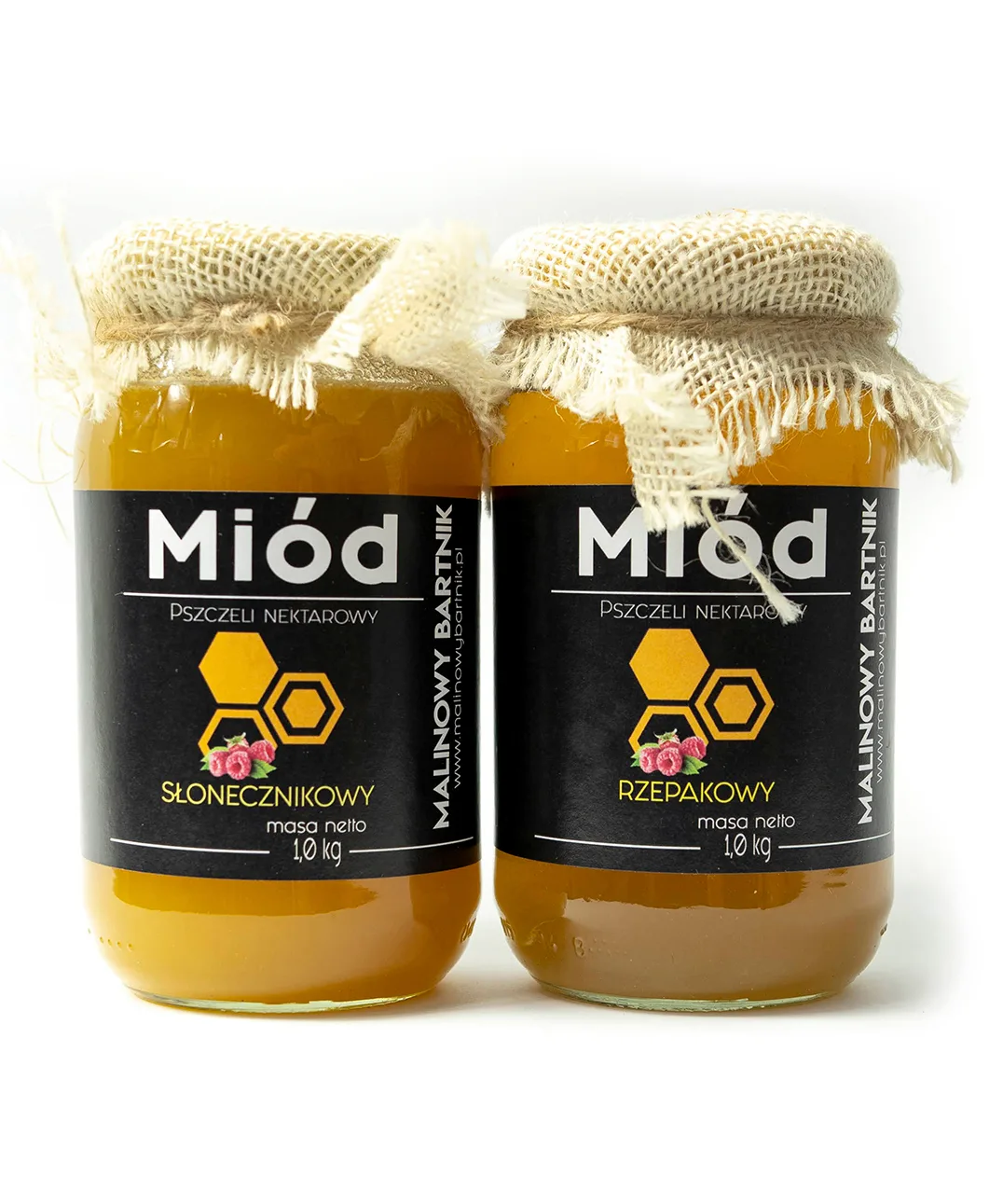 Zestaw Miodów Słonecznik i Rzepak - Zbiory 2025