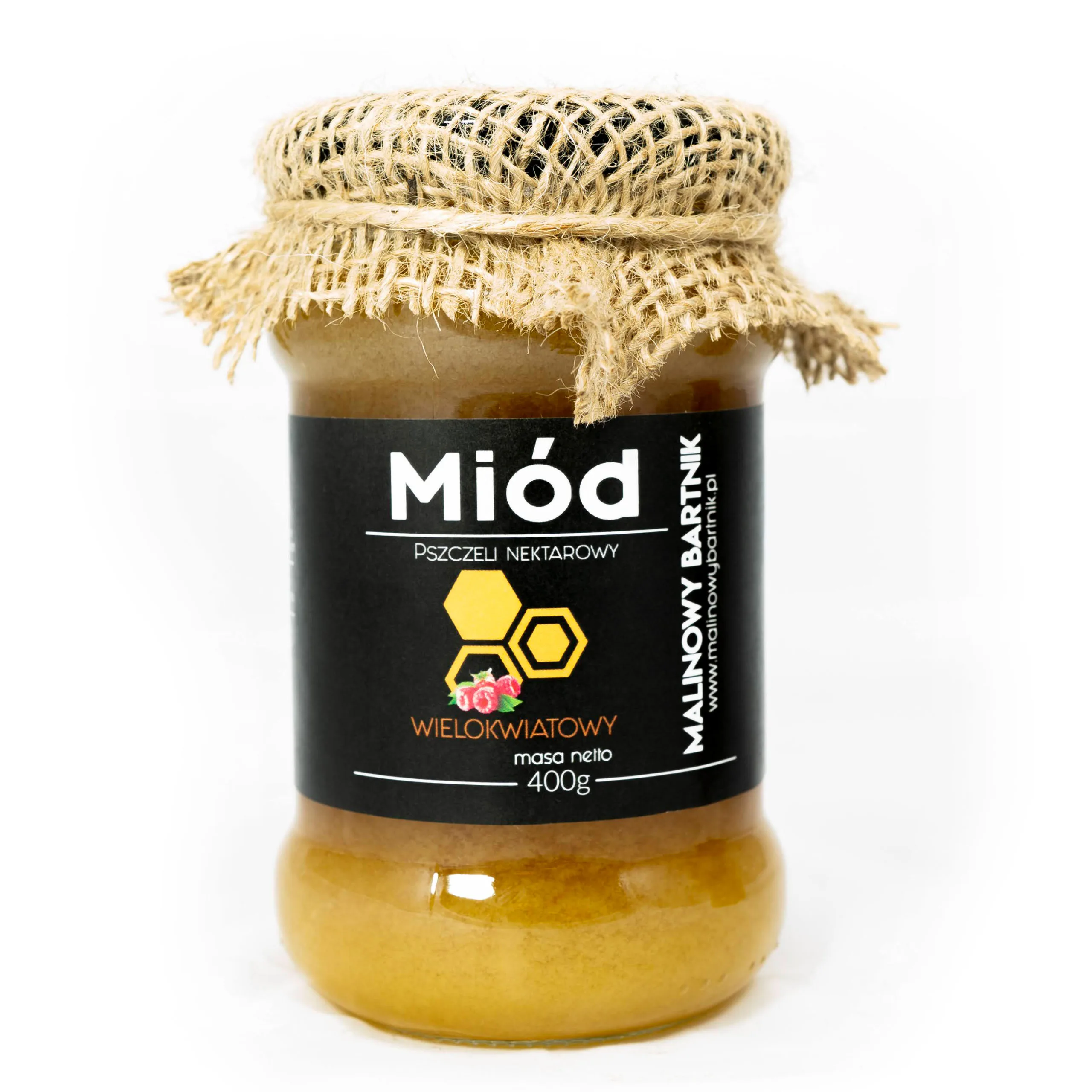 ZESTAW Prezentowy 4x Miody z herbatą i pyłkiem pszczelim + gratis - obrazek 6