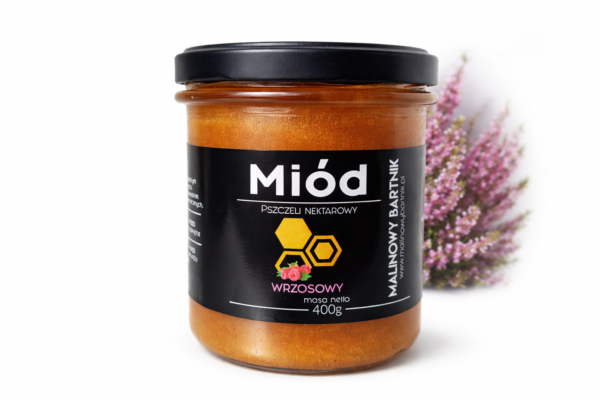 Miód Wrzosowy 0.4Kg, 400g - Najlepszy Polski Miód z właściwościami Manuka