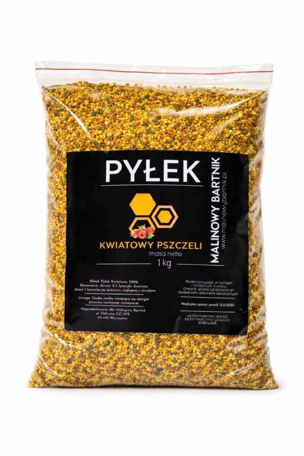Pyłek kwiatowy 1000g Majowy 2026r.  Promocja do końca Maja!