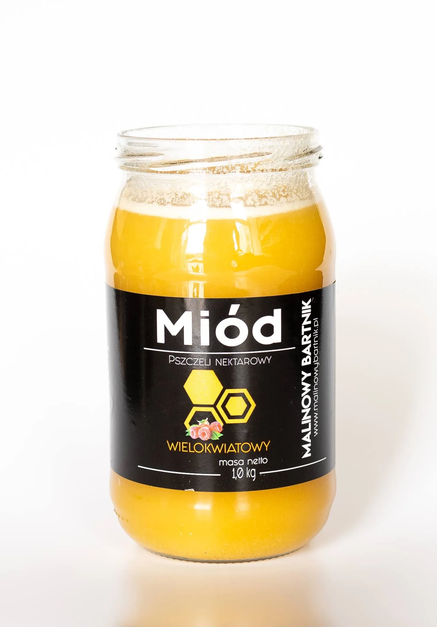 Miód Wielokwiatowy 1 kg, 1000 g - Zbiór Czerwiec 2025 - obrazek 2