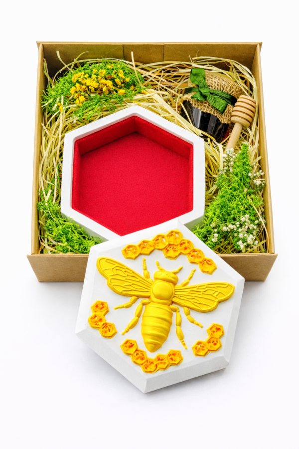  Naturalny zestaw prezentowy z miodem – elegancja, smak i rękodzieło 
